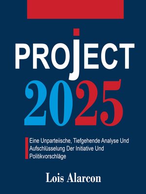 cover image of Project 2025
